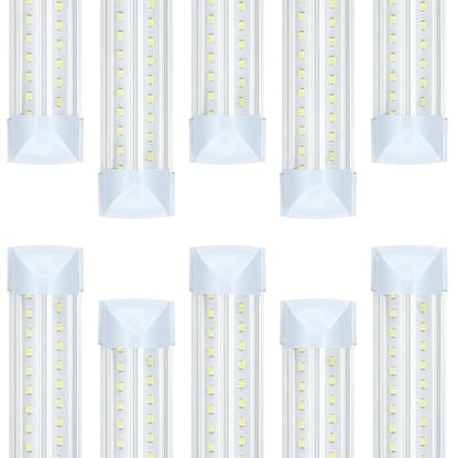 10 PCS 8FT LED Shop Lights Garage Light (10 Count)