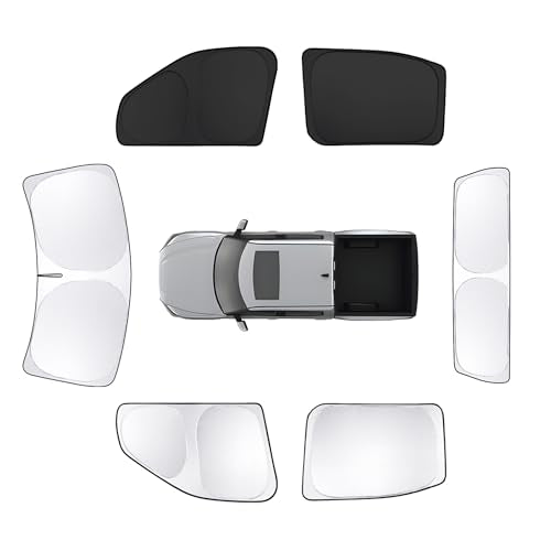 6pcs Car Window Shades for Toyota Tundra 2022 (6 Count)