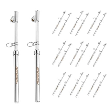 Dual Head Tire Pressure Gauge (20 Count)