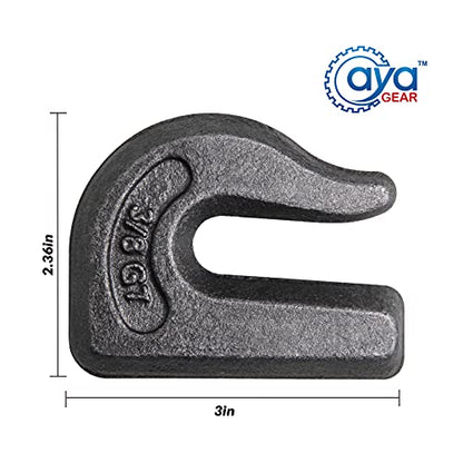 Weld on Grab Chain Hook 3 (4 Count)