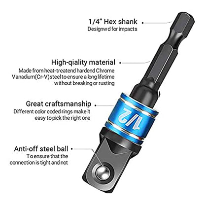 17pcs Flexible Drill Bit Extension
