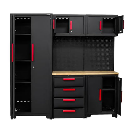 6 Pcs Garage Storage Cabinet System (6 Count)