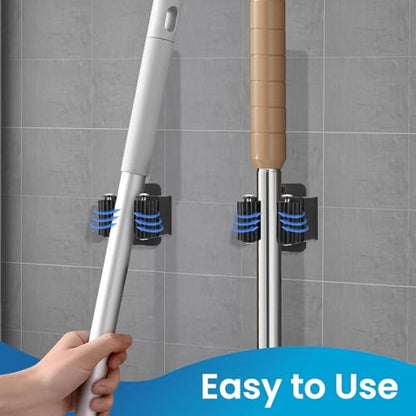 Broom Holder Wall Mount (12 Count)