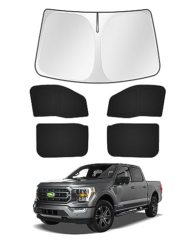 Window Shades for Ford F150 4Door 2021 (5 Count)