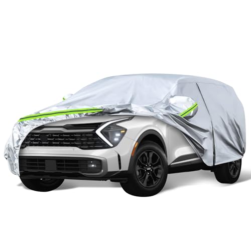 6 Layers Silver Waterproof Car Covers Replace for 2020