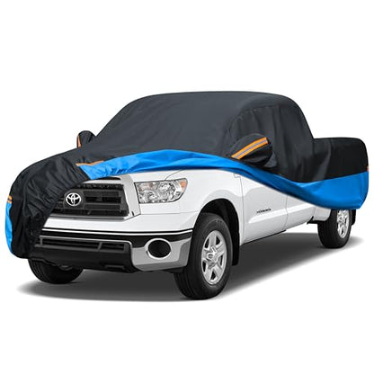 Car Cover Waterproof All Weather Outdoor Windproof Dustproof UV Protection Fit Tuck Cover M