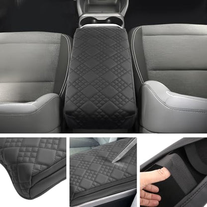 for 2026 GMC Terrain Armrest Cover Add Soft Cotton Cushion