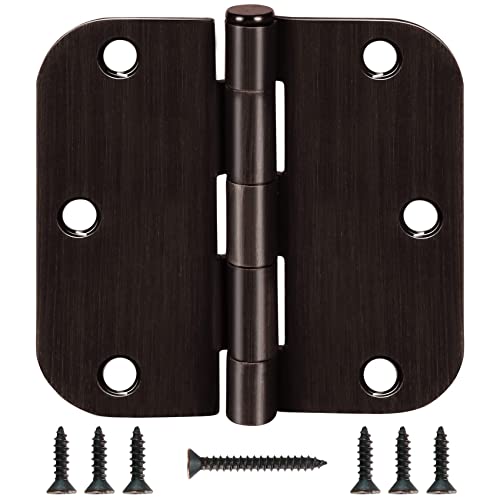 Rounded Door Hinges 3.5" x 3 1 (3 Count)