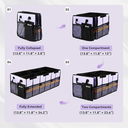 Car Trunk Organizer with Lid
