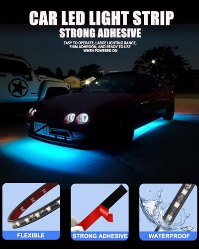 12V Led Light Strip for Cars 32CM Waterproof IP67