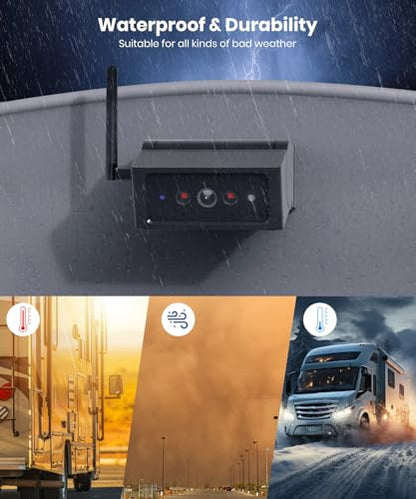 5 Inch Magnetic Wireless Backup Camera