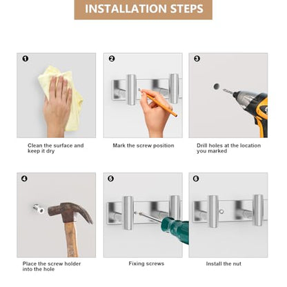 Wall Mounted Coat Rack