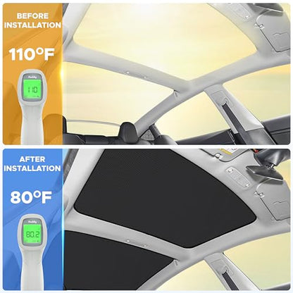 Tesla Model Y Roof Sun Shade