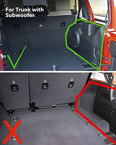 Floor Mats&Cargo Liner Compatible for Jeep Wrangler JL 2018