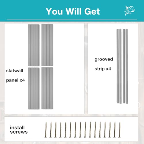 Slatwall Panel Wall Storage Systems