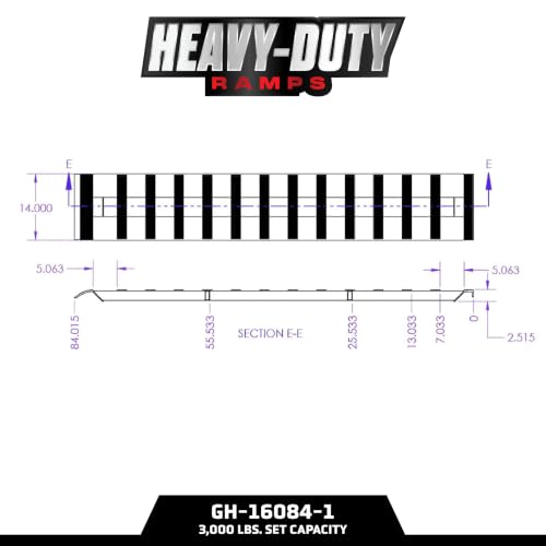 Heavy Duty Aluminum Loading Ramp