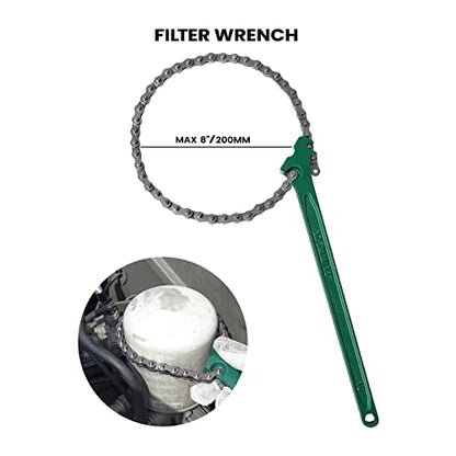 15 Inch Heavy Duty Chain Wrench for Semi Truck