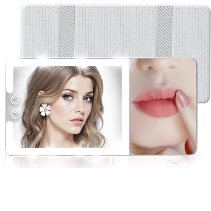 Car Sun Visor Vanity Mirror with Lights