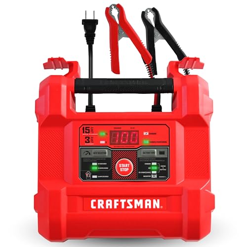 15A Car Battery Charger & Maintainer