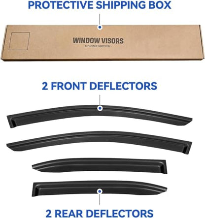 Window Visors Rain Guards for 2019