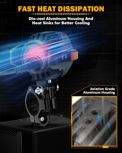 MT8 Series Motorcycle Fog Lights Auxiliary Lights Driving Lights