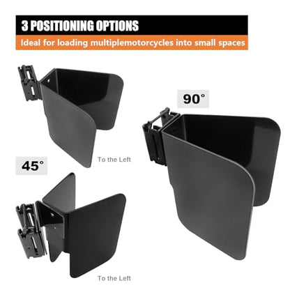 4Pack E Track Wheel Chock for Motorcycle