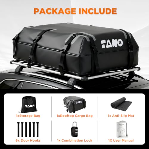 Car Roof Bag 21 Cubic Feet Rooftop Cargo Carrier