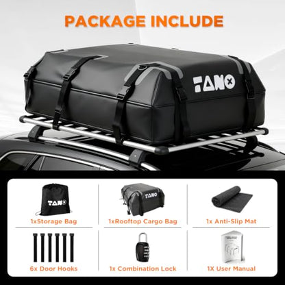 Car Roof Bag 21 Cubic Feet Rooftop Cargo Carrier
