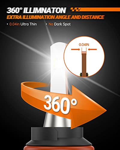 9007 LED Bulbs (2 Count)