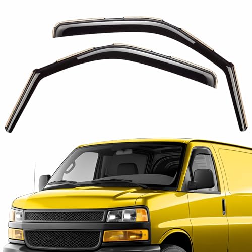 Extra Durable Window Deflectors in (2 Count)