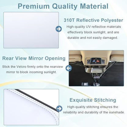 Premium Windshield Sun Shade for 2019