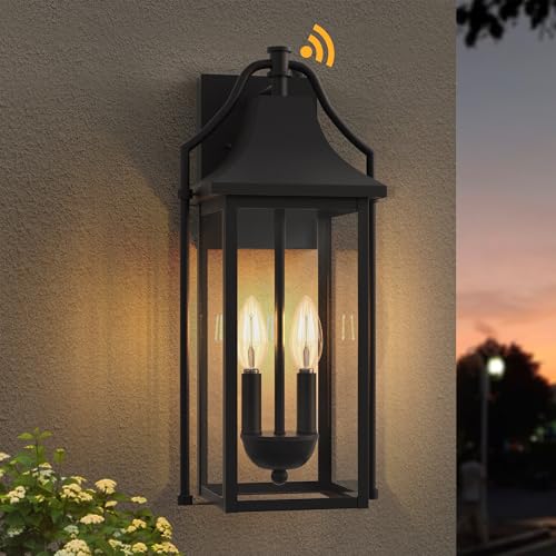 18IN Dusk to Dawn Outdoor Wall Sconce