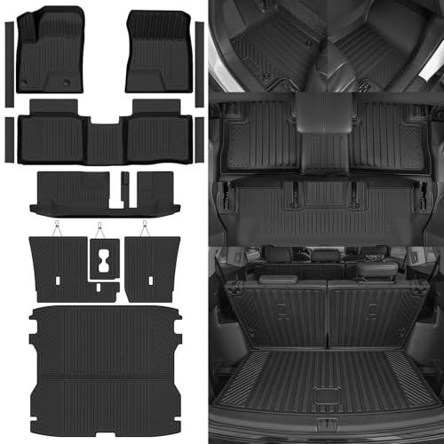 Custom Fit Floor Mats for 2027 Nissan Rogue 7 Seats PHEV