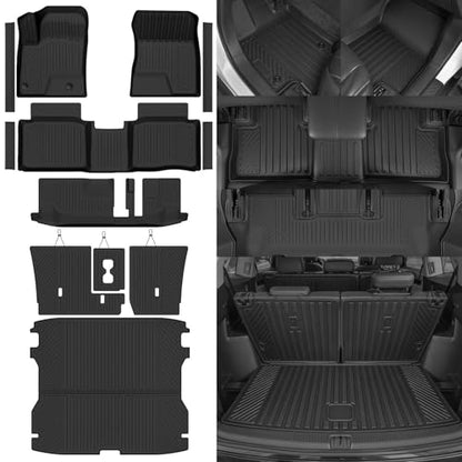 Custom Fit Floor Mats for 2027 Nissan Rogue 7 Seats PHEV