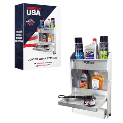 458 Jr Work Station Storage Cabinet Shelf Rack Holder Caddy