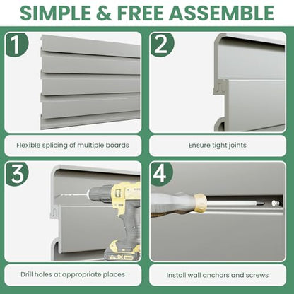Slatwall Panel Wall Storage Systems