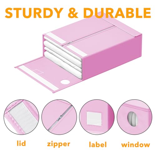 9 Pack Bed Sheet Organizers and Storage (9 Count)