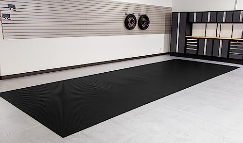 Small Coin Pattern Vinyl Garage Flooring Mat