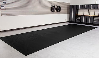 Small Coin Pattern Vinyl Garage Flooring Mat