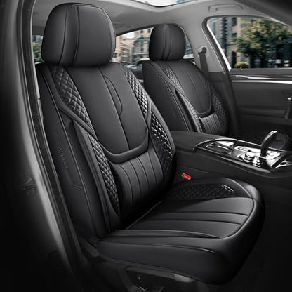 Universal Car Seat Covers for SUVs Sedans Trucks Black