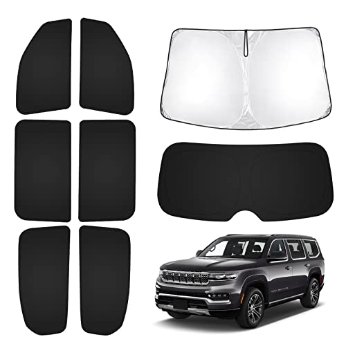 Windshield Sun Shade for Jeep Grand Wagoneer 2022 (8 Count)