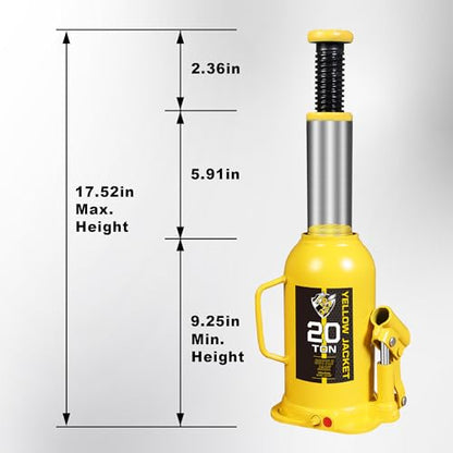 20 Ton Muti Directional Welded Bottle Jack