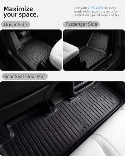 6 Pcs for Tesla Model Y Juniper Accessories 2025 2026