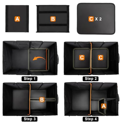 Car Trunk Organizer and Storage for Car