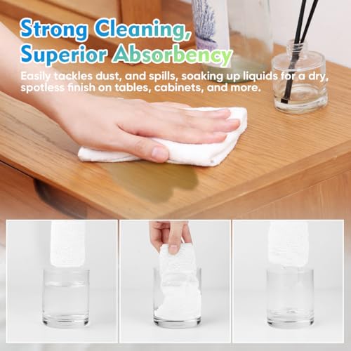 White Microfiber Cleaning Cloth 12 Pack (12 Count)