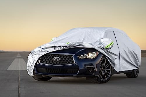 Waterproof Car Cover Custom Fit Infiniti Q50 Sedan 2013