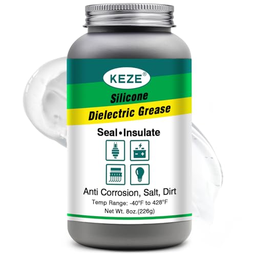 Dielectric Grease Automotive Die Electric Grease for Spark Plug Bulb (8 Ounce)