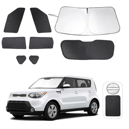 Window Shades for Kia Soul 2014 (8 Count)
