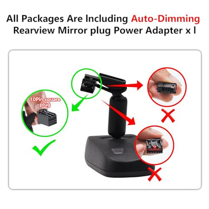 Front 4K & Rear 1080P Dash Cam for GMC Yukon