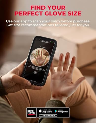 Leather Motorcycle Gloves for Men and Women
